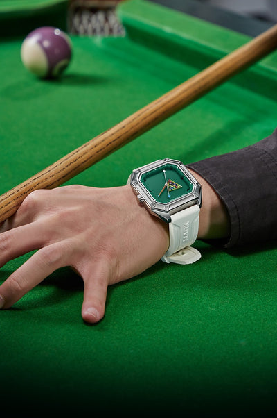 Reloj de Cuarzo Personalizado para Hombre con Diseño Temático de Billar - Image 21