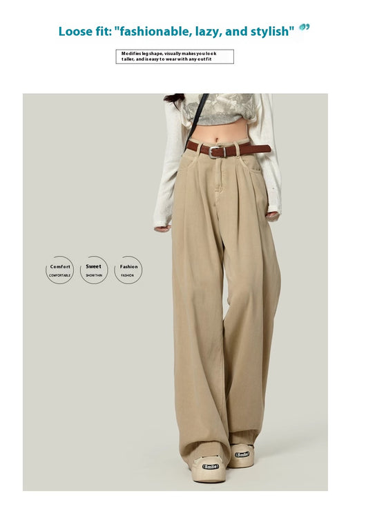 Pantalones Rectos de Tiro Alto para Mujeres Petite - Image 24