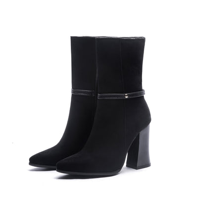 Botas Mujer Tacón Grueso Extra Alto - Estilo y Confort - Image 9