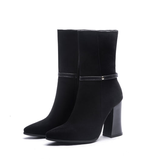 Botas Mujer Tacón Grueso Extra Alto - Estilo y Confort - Image 9