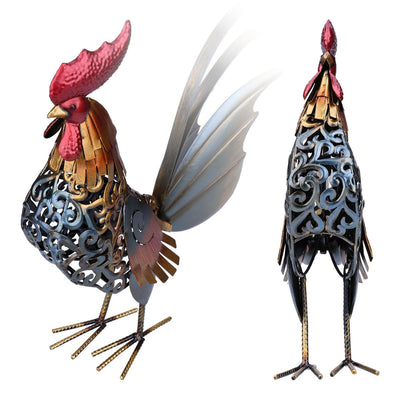 Gallo Decorativo de Hierro Forjado Artesanal - Image 4