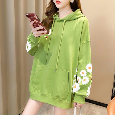 Sudadera Hoodie Estampada Ligera para Mujer - Image 15