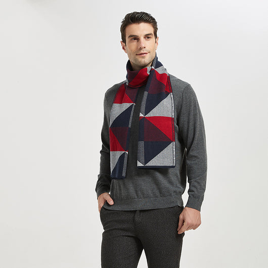 Bufanda Tejida Hombre Estilo Coreano Dongdaemun para Primavera, Otoño e Invierno - Image 31
