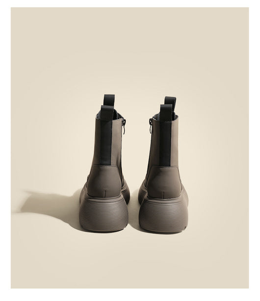 Botas de Suela Gruesa British Wind Mist - Comodidad y Estilo - Image 9