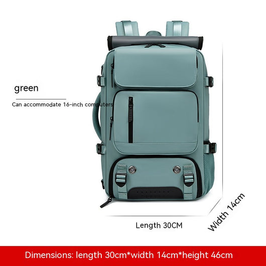 Mochila de Viaje de Gran Capacidad para Hombre con Compartimento para Laptop Impermeable - Image 8
