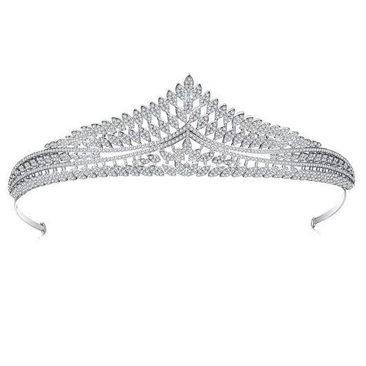 Corona de Circones Europeos con Incrustaciones - Accesorios para Cabello Estilo Asiático - Image 8