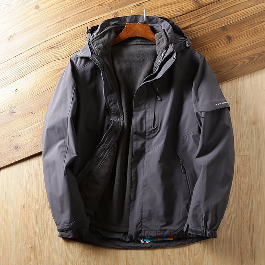 Chaqueta Outdoor 3 en 1 Desmontable con Forro Grueso - Image 13