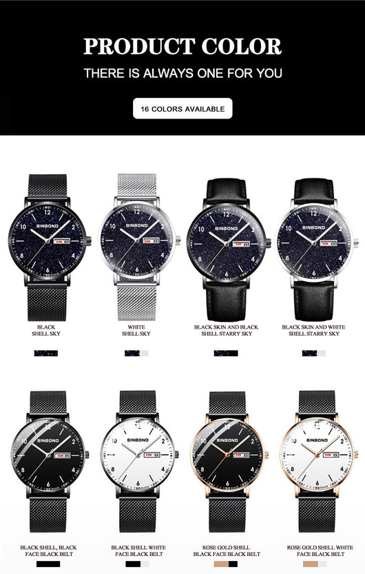 Reloj Inteligente Ultrafino con Diseño de Cielo Estrellado - Resistente al Agua para Adolescentes - Image 26
