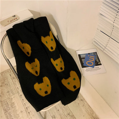 Bufanda Oso Kawaii Japonés para Mujer - Suave, Cálida y Versátil - Image 38