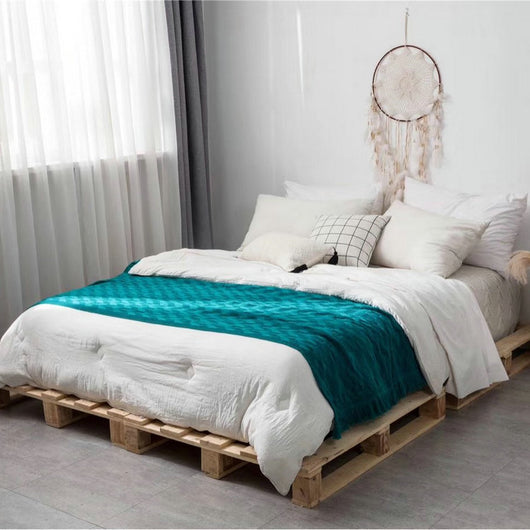 Manta de Cama Lujo Nórdico con Borlas - Cobertor Decorativo Premium - Image 4