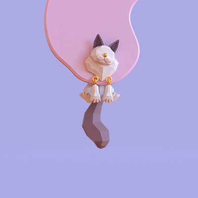 Aretes Gatitos Oscilantes - Moda Divertida sin Dolor - Image 9