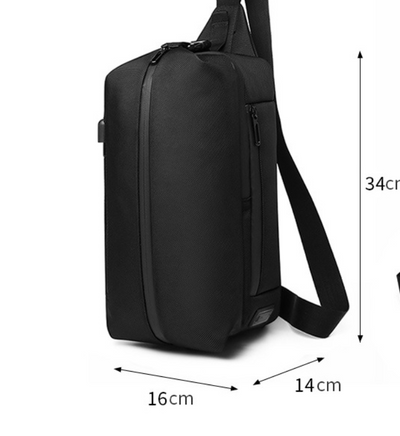 Bolsa Pecho Deportiva para Hombre - Mochila Cruzada - Image 5