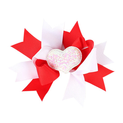 Pasador de Moño Infantil Multicapa con Detalle de Amor - Image 19