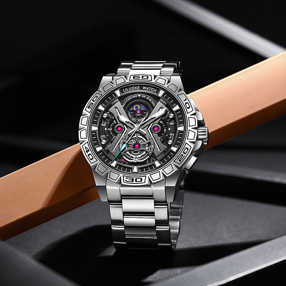 Reloj Inteligente Hueco Luminoso Resistente al Agua