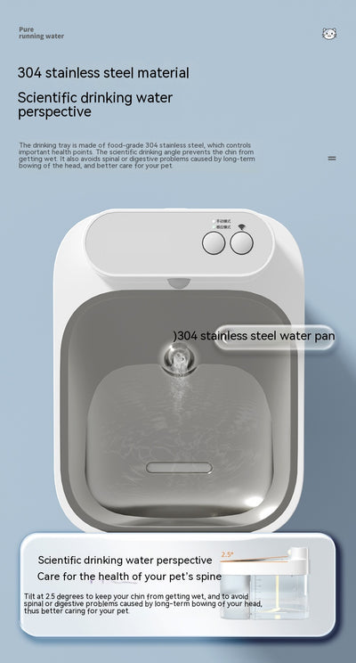 Fuente de Agua Automática con Filtración Continua para Gatos - Image 2