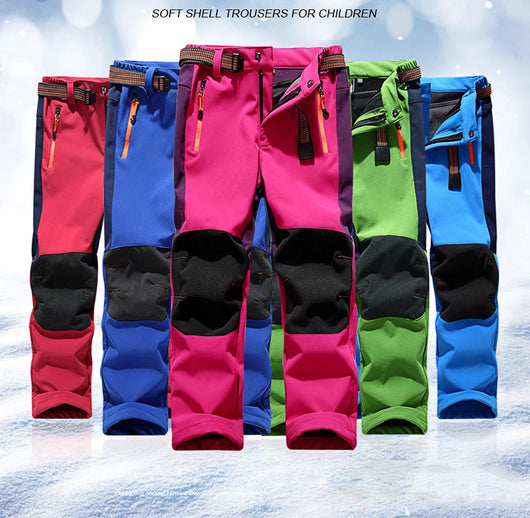 Pantalones Softshell para Niños - Pantalones de Esquí Impermeables - Image 11