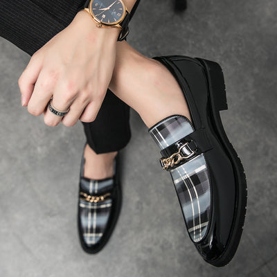 Zapatos de Cuero para Hombre Punta Fina - Elegancia Casual y Profesional - Image 2