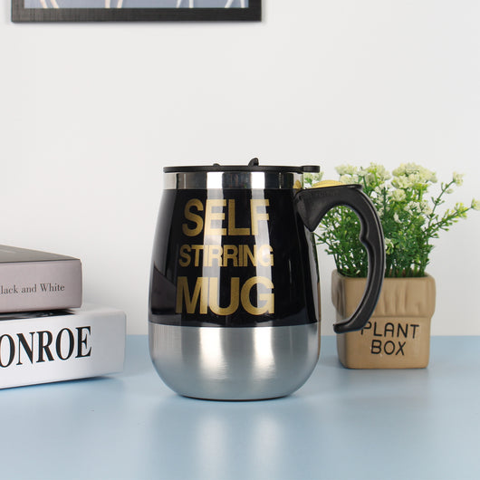 Taza Mezcladora Automática de Acero Inoxidable - Agitador Eléctrico para Café - Image 5