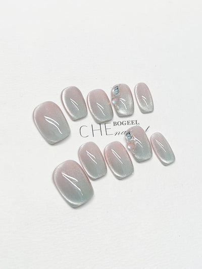 Adhesivos de Uñas Sandía con Degradado de Color - Image 2