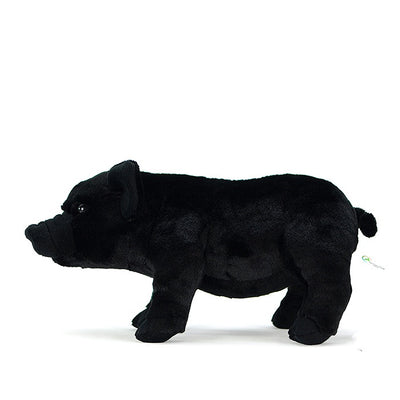 Peluche Realista de Cerdo Negro - Juguete de Simulación - Image 17