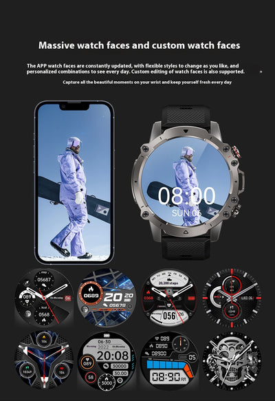 Reloj Inteligente AK56 con Llamadas Bluetooth para Actividades al Aire Libre - Image 21