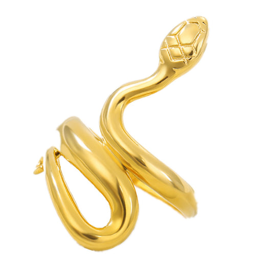 Anillo de Acero Inoxidable Serpentina - Image 8