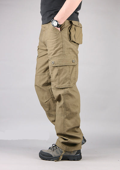 Pantalones de Trabajo Multibolsillos Hombre Cómodos y Resistentes - Image 15