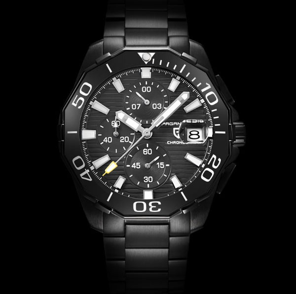 Reloj Deportivo Multifunción con Esfera Grande para Hombre