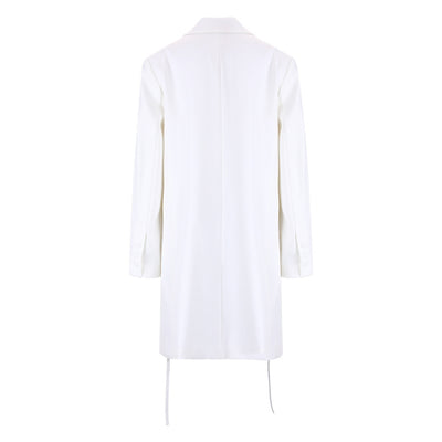 Chaqueta Suelta con Corte Asimétrico para Mujer - Image 3