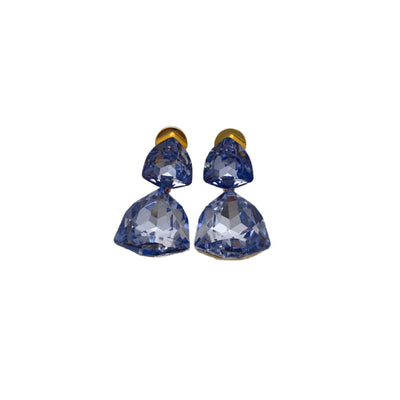 Aretes Colgantes con Detalles de Cristales Brillantes - Image 5
