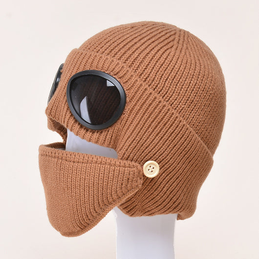 Gafas Aviador con Gorro de Lana Cálido y Forro de Terciopelo - Image 8