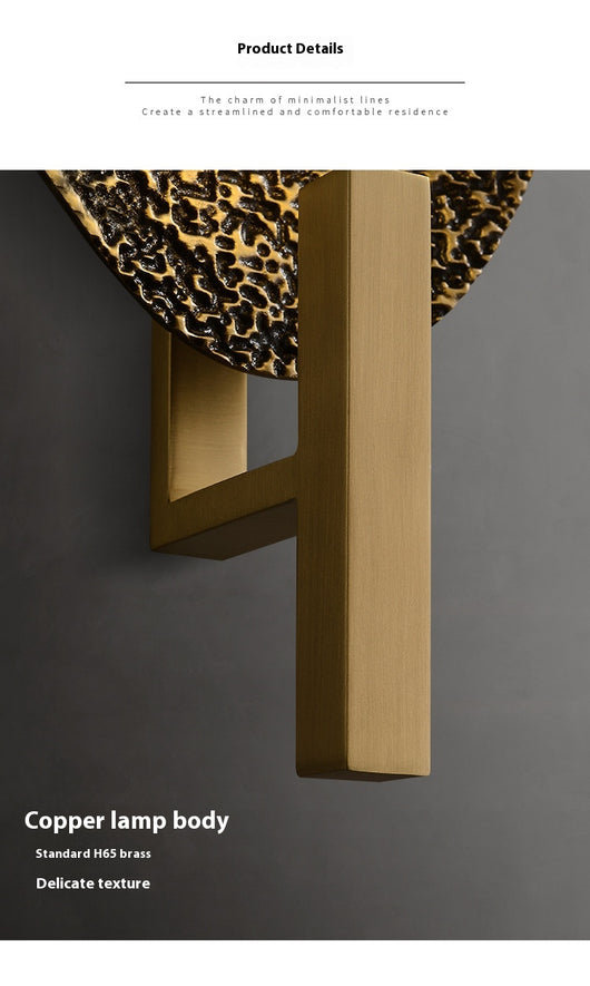Lámpara de Pared Decorativa Moderna en Cobre Artístico - Image 15