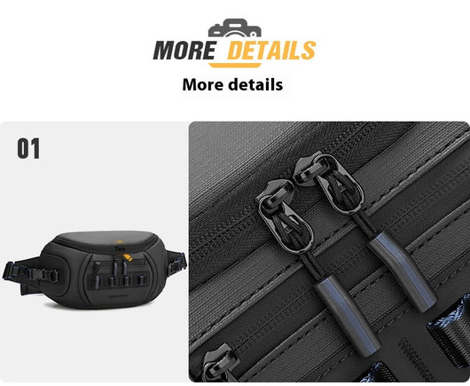 Bolsa de Pecho para Hombre - Mochila Bandolera de Moda - Image 22