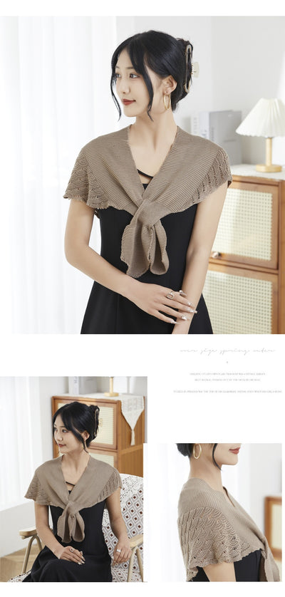 Chal de Seda Helada para Mujer - Protección de Cuello y Escote - Image 21