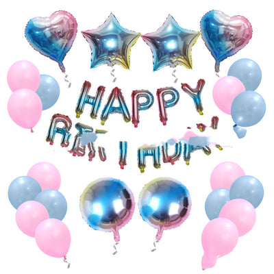 Letras Gigantes Arcoíris 16 Pulgadas para Decoración de Cumpleaños - Image 5
