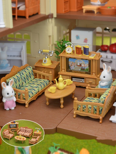 Casa de Muñecas Bosque Luminoso - Villa Familiar Senbel para Niños y Niñas - Image 13