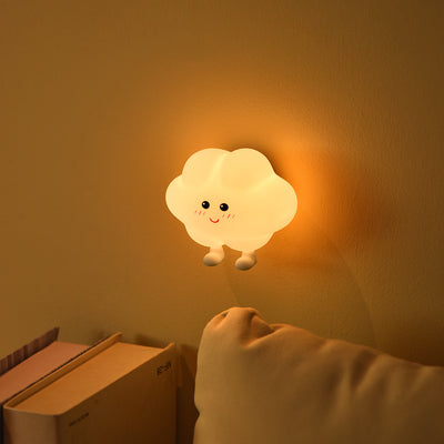 Lámpara LED Táctil Nube Moon XINGX - Luz Recargable con Imán para Mesita de Noche