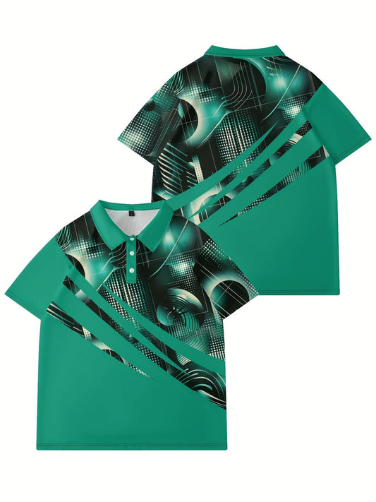 Playera Deportiva Manga Corta Transpirable con Cuello Tipo Polo - Image 2