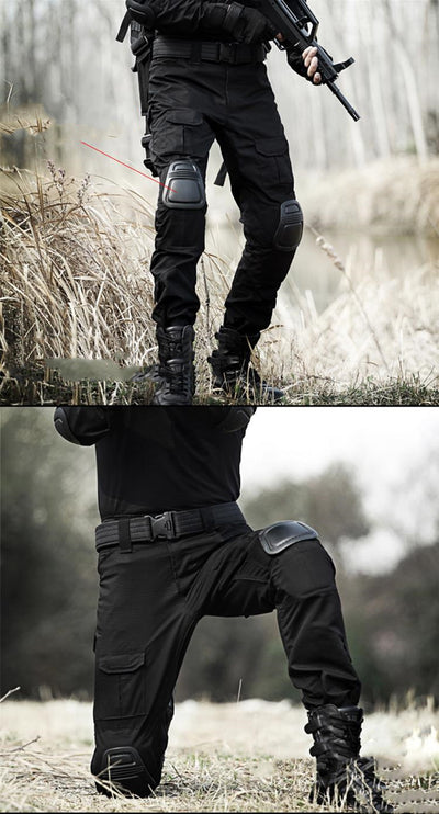 Pantalones Tácticos Militares con Patrón Python y Rodilleras - Image 8