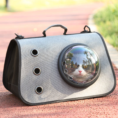 Bolsa Transportadora Plegable de Lino para Mascotas - Image 22
