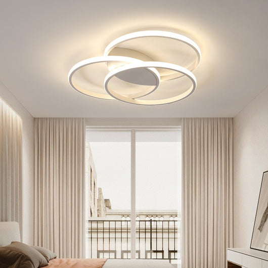 Lámpara de Techo LED Estilo Nórdico para Recámara Principal - Diseño Moderno e Inteligente - Image 2