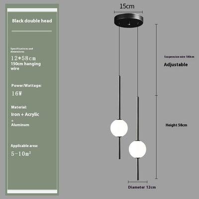 Lámpara de Techo Minimalista para Recámara Principal - Image 12
