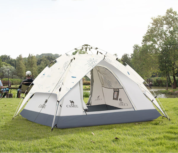 Toldo Automático Reforzado Impermeable para Playa y Camping