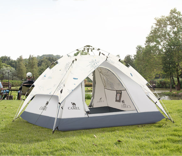 Toldo Automático Reforzado Impermeable para Playa y Camping