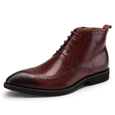 Botas de Cuero Tallado Estilo Británico - Image 4