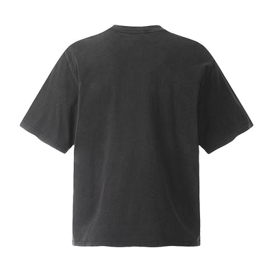 Camiseta Estampada Lavada de Manga Corta para Hombre - Image 2