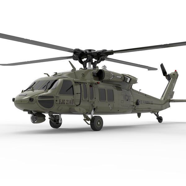 Helicóptero de Juguete sin Aspas con Control Remoto de 6 Canales
