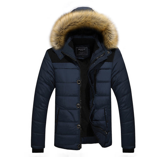 Chamarra Invernal para Hombre con Capucha y Forro Polar - Image 9