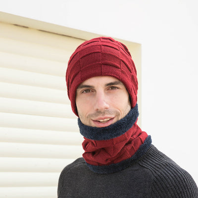 Conjunto Térmico 3 en 1: Gorro, Bufanda y Guantes de Punto Grueso - Image 16
