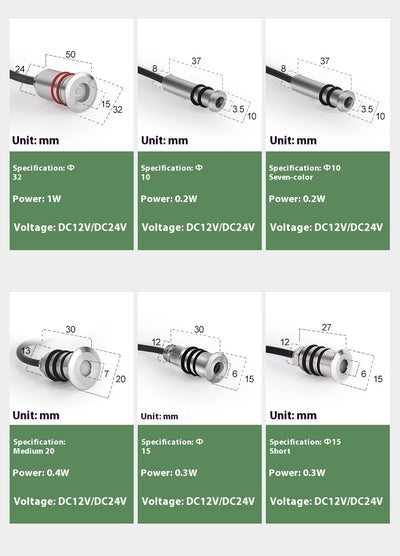 Lámpara LED Respirable para Piso Subterráneo 1W - Luz de Escalera Elegante - Image 21